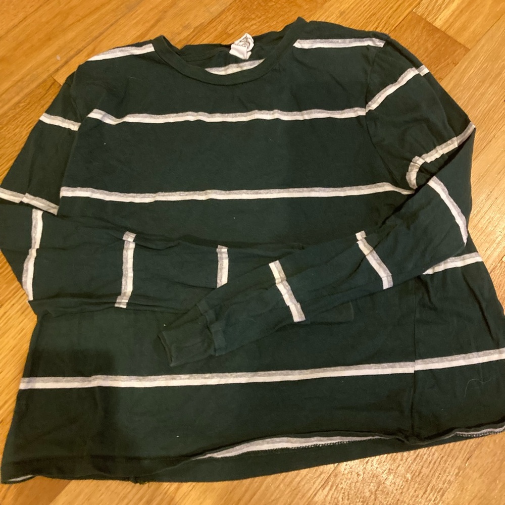 Tillys cropped striped sweater